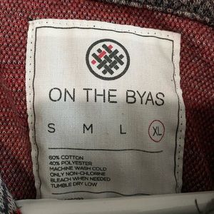 XL On The Byas Aztec print hoodie